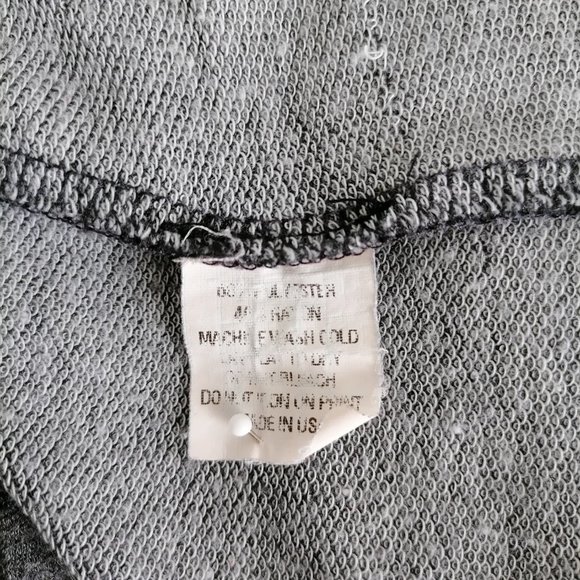 not of this world Women's Charcoal Gray Hi-Lo Sweatshirt Tshirt Size M - Picture 6 of 6